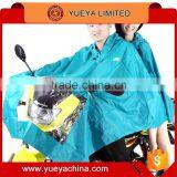 Motorcycle Motorbike Adult Unisex Hood Waterproof Raincoat-blue