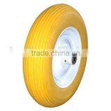 Solid Rubber pu Foam Tyre Wheel for Hand Trolley thumbnail-2