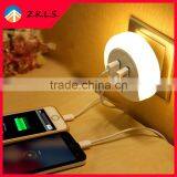Soft Lighting Night Light Socket With USB Interface thumbnail-1