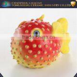 Colorful Ceramic Fish Home Decoration Columns thumbnail-3