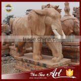 Garden Customize Size Africa Marble Elephant thumbnail-1