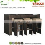 TG15-0072 Outdoor Drinking Rattan Bar Tables and Chairs for Sale thumbnail-2
