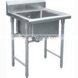 Restaurangt Kitchen Stainless Steel Sink Wash Table thumbnail-1