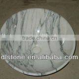 Arabescato White Marble Sink,natural Stone Onyx Marble Granite Wash Basin Sink thumbnail-1