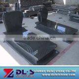 Black Granite Tombstone thumbnail-1