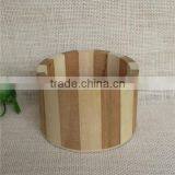 Wholesale Small Round Decorative Wooden Bucket With Lid thumbnail-3