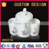 Custom Logo Wholesale Ceramic Tea Pot , New Design Modern Teapot Set,teapot Cup thumbnail-6