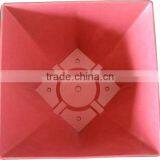 300*205 Biodegradable Colorful Plant Fiber Flower Pot thumbnail-2