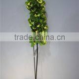 Home Garden Decoration 90cm Hight Cyan Gold String 19 Flowers Cymbidium Orchid Artificial Wedding Flowers ELH03 0403 thumbnail-2