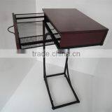 New Design Metal Folding Coffee Table With Drawers Sofa Side Table thumbnail-3