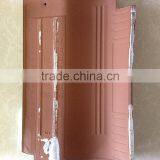 High Quality Terracotta Roofing Tile, Roman Style Interlocking Bent Clay Roofing Tile thumbnail-2