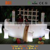 PE Plastic White Color Led Bar Counter GF330