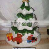 Wholesale Christmas Tree Shape Ceramic Christmas Figurine for Decoration thumbnail-1