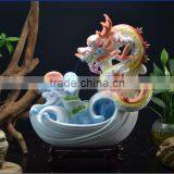 White Ceramic Gift Craft Dragon Ball for Home Decorating thumbnail-1
