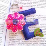 Express Hot Sale High Quality Decorative New Products Fabric Eco Friendly Felt Letters Elastic Key Ring Made in China thumbnail-1