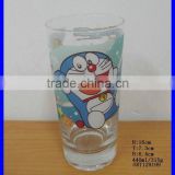 decal cartoon drinking glass cup