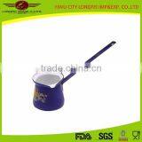 2015 Hot Sale Biue Enamel Coffee Warmer Can /coffee Pot thumbnail-4