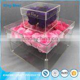 Father's Day Gift Acrylic Flower Packaging Box for Flowers thumbnail-5