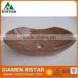 Beautiful Natural Marble Stone Bathroom Basins and Stone Sinks RST-SB013 thumbnail-1