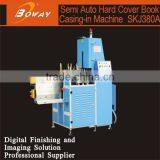 1000 Books/hour Semi Auto HardCover Book Casing-in Machine thumbnail-1
