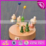 Customize Lovely Gifts Wooden Baby Music Box W07B043 thumbnail-3