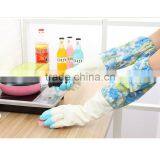 New Rubber Dishwashing Cleaning Multi-Purpose Long Gloves thumbnail-1