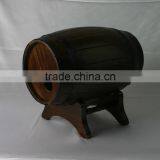 Wholesale Dark Brown Custom Wooden Barrel thumbnail-2