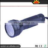Wholesale OEM 51 LED 395nm - 400nm UV Purple Light LED Flashlight Torch thumbnail-1