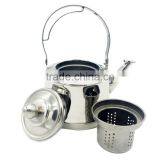 OEM Factory Supplier Metal Handle Water Kettle With Tea Infuser thumbnail-2