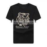 Men's 95%cotton 5%spandex Blank Mens T-shirts Wholesale thumbnail-1