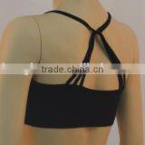 Black Seamless Sport Bra (HB151005) thumbnail-4