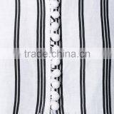 2016 High Quality Fancy Stripe Shirt Elegant Design OEM Service thumbnail-5