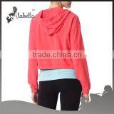 2015 Fashion Custom Women Hoody Jacket With Cheap Price thumbnail-2