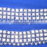 Broad PAYAL Anklets With Bells Pair Silver Tone thumbnail-1