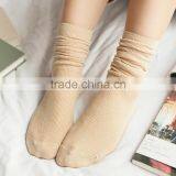 Zm11169a Pure Color Cotton Women Socks Wholesale thumbnail-6