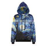 3D Sublimation Printing Bulk Polyester Pull Over Wholesale Lightweight Hoodie thumbnail-5