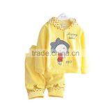 Cheap Cotton Polyester High Quality Casual Girl Clothes Sets Sweet Kids Clothes Children Velvet Clothing thumbnail-2