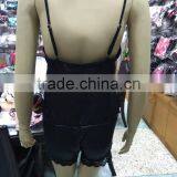 Latest Adults Age Group Sexy Black Lingerie Women Fancy Nightdress Fashion Babydoll thumbnail-2