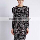 Leopard Print Bodycon Dress thumbnail-1