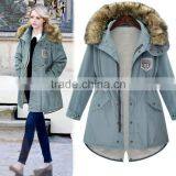 Fashion Womens Thicken Warm Winter Coat Hood Parka thumbnail-1