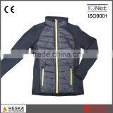 Quilted Padded Black Winter Softshell Women Outdoor Jacket 3 Layer thumbnail-1