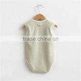 Wholesale 100% Organic Cotton Baby Romper Outfit Newborn Baby Girl Boy Romper thumbnail-2