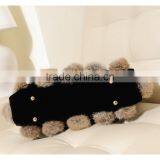 Multi Purpose Fashionable Rabbit Fur Bag thumbnail-4