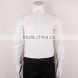 2015 Latest Design Classic Pure White Stylish Formal Shirts for men