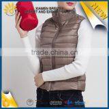 New Design Winter Lightweight Women Sleeveless Western Down Jackets thumbnail-2