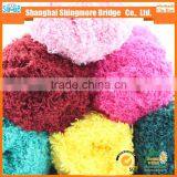 China Supplier of Knitting Fancy Yarn Hot Wholesale Eco-friendly Quality Fuzzy Feather Yarn for Knitting thumbnail-1