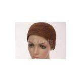 No Brim Taupe Crown Raffia Sun Hats / Ladies Sun Hats For Seashore thumbnail-1