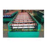 Automatic Glazed Tile Steel Roof Sheet Roll Forming Machine With PLC Control System