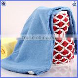 Fast drying and absorbent microfiber hair drying towel wrap turban