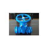 Ductile Iron Resilient Seat Gate Valve NRS Flanged Ends